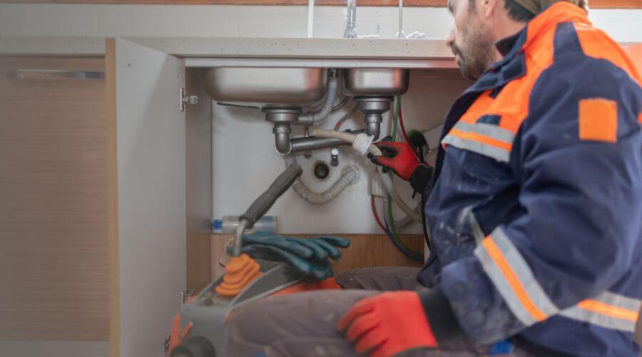 Professional slab leak plumber services in Julian, NE